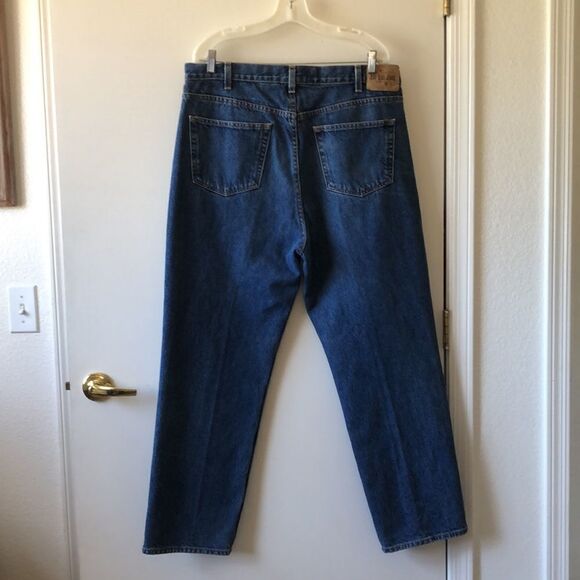 GAP Factory Relaxed Fit Jeans Size 38 x 30 GUC - Picture 2 of 6